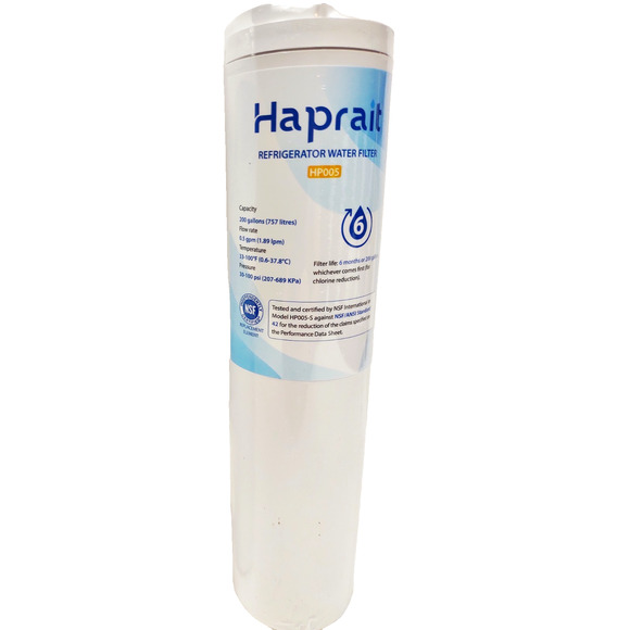Haprait HP005 Refrigerator Water Filter Replacement for ULTRA - 1 Filter - Picture 4 of 10